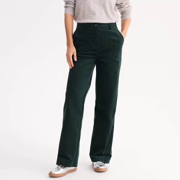 Φαρδύ παντελόνι από βελούδο