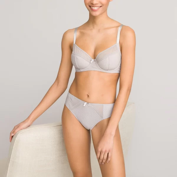 La Redoute Collections Σουτιέν με ζακάρ ύφανση