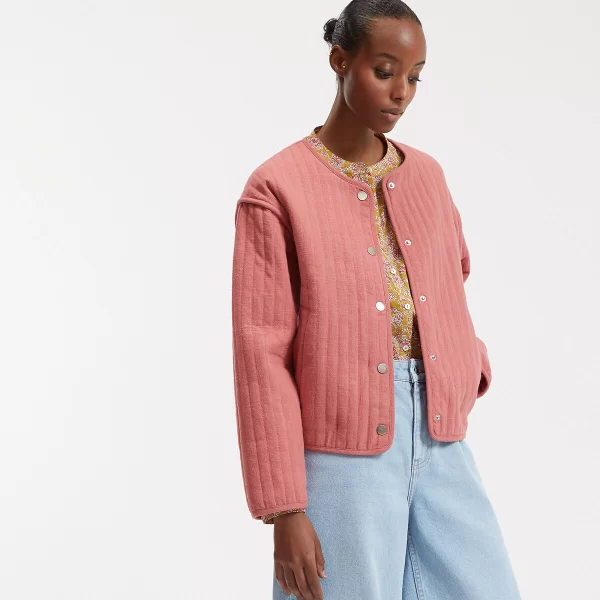 La Redoute Collections Κοντό καπιτονέ μπουφάν με σούστες