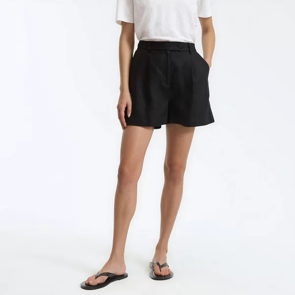 La Redoute Collections Λινό σορτς