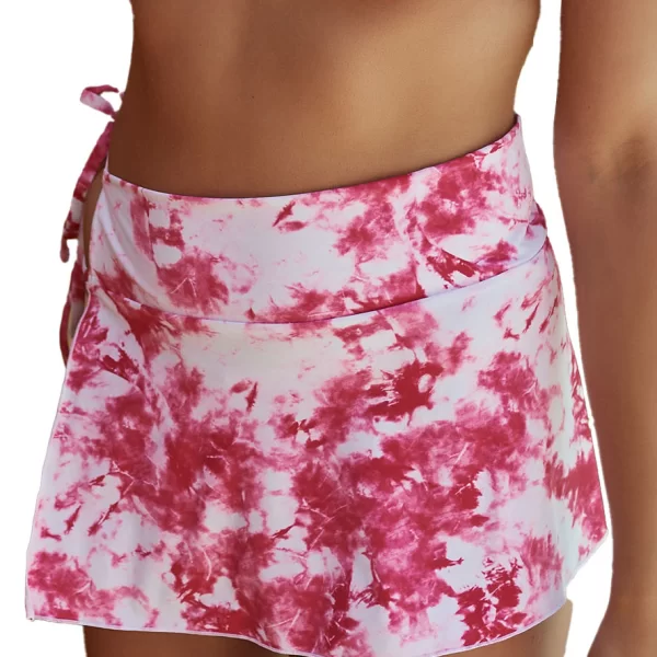 LINGERIE CENTER Φούστα Παρεό Tie Dye - Φουξ - LC11012-0-Φουξ-One Size