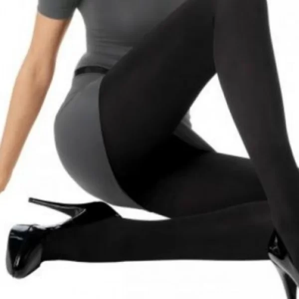 Pompea Καλσόν Microfibra - Μαύρο - PM0321-Μαύρο-L