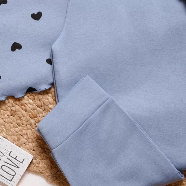 Βαμβακερή Πιτζάμα Sweet Dreams - Μπλε - LC5009-Μπλε-3XL