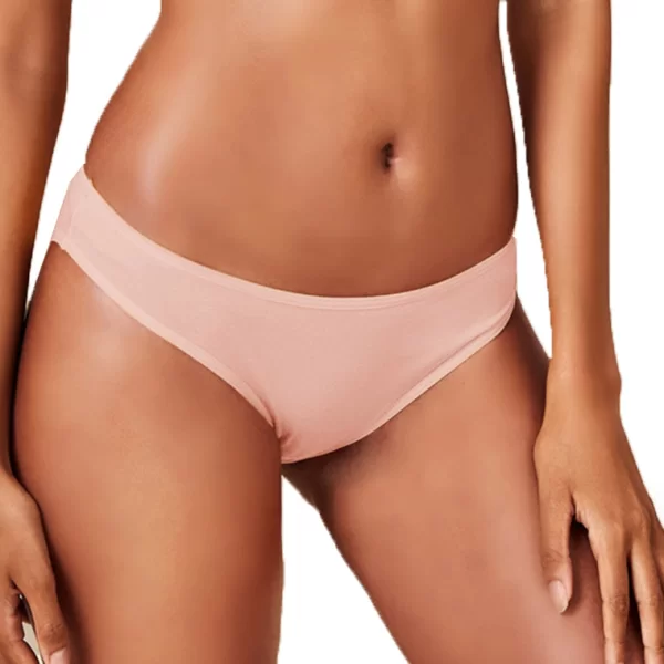 2+1 Βαμβακερά Κιλοτάκια Basic - Μπεζ - LC67231-Μπεζ-L/XL