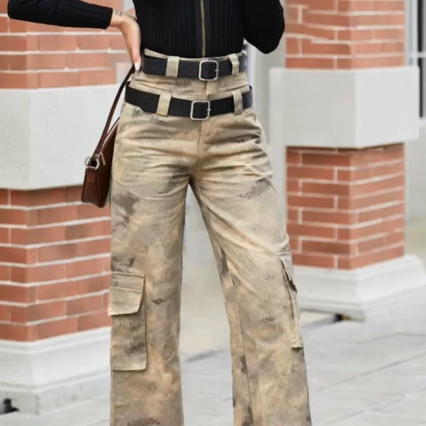 LINGERIE CENTER Παντελόνι Παραλλαγής New Trend - Χακί - BB78522-Χακί-S