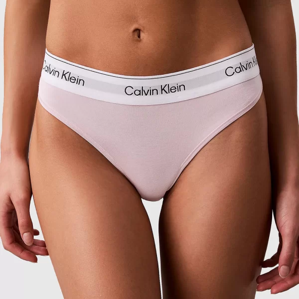 Calvin Klein Calvin Klein γυναικείο εσώρουχο string Icon Cotton Modal-LV00QF8518-8Z6