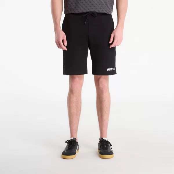 Σορτς GUESS Mickey Short Jet Black S