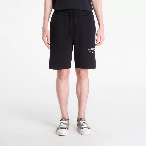 Σορτς AllSaints Underground Sweatshort Jet Black L