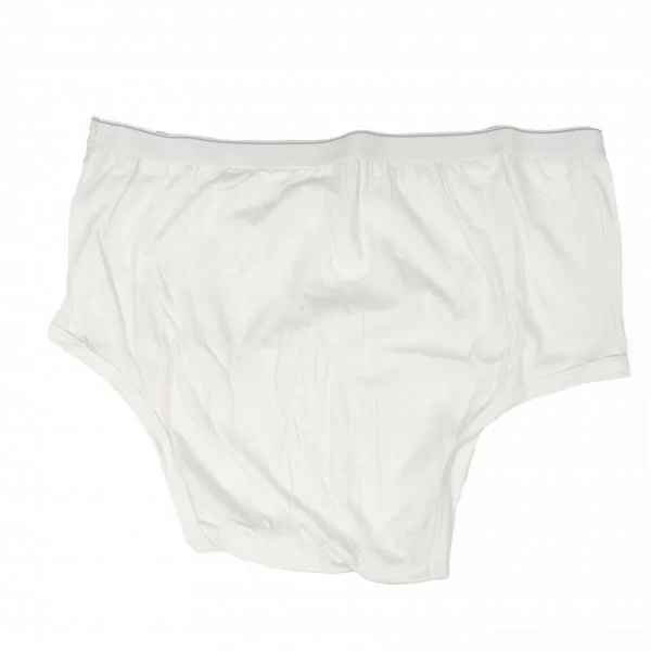 XXXL LEO Σλιπ κλασικό δύο τεμαχίων - White