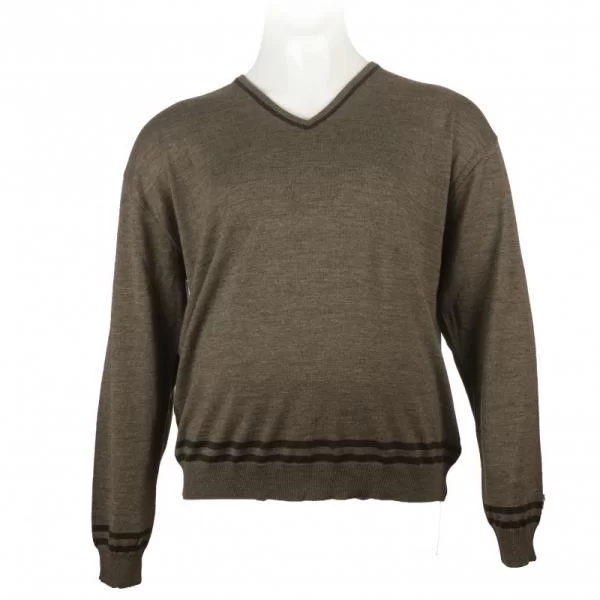 Πλεκτή μπλούζα βε μονόχρωμη - Bison Beige