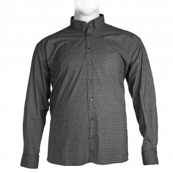 Πουκάμισο ελαστικό σχεδιαστό - Black/Slate Grey