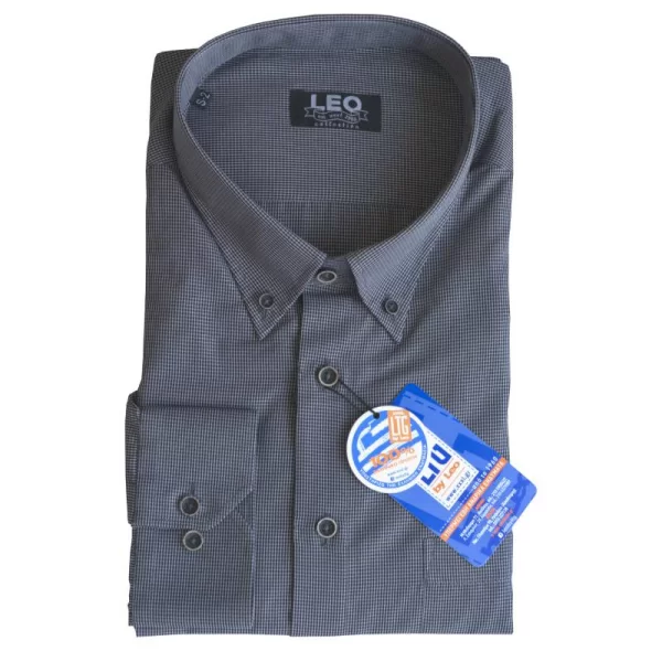 Πουκάμισο καρό γαλλικής ραφής 