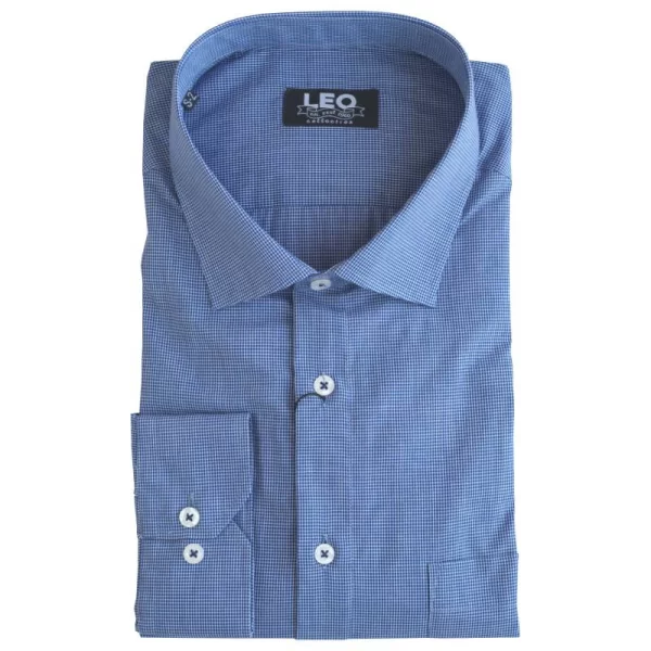 Πουκάμισο καρό γαλλικής ραφής 