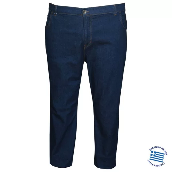 Jean ελαστικό μεσαίου καβάλου 