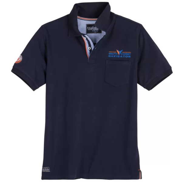 Βαμβακερό King Size Polo Pique 