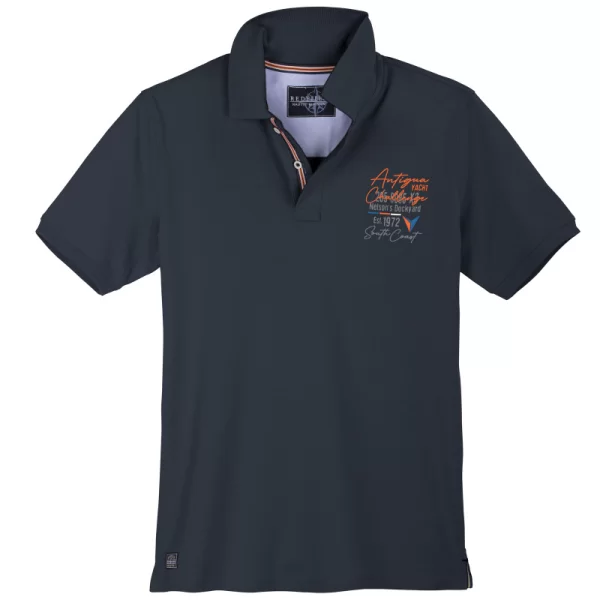 Βαμβακερό King Size Polo Pique 