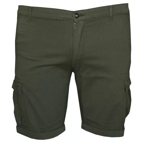 Ελαστική καπαρτινέ βερμούδα cargo 