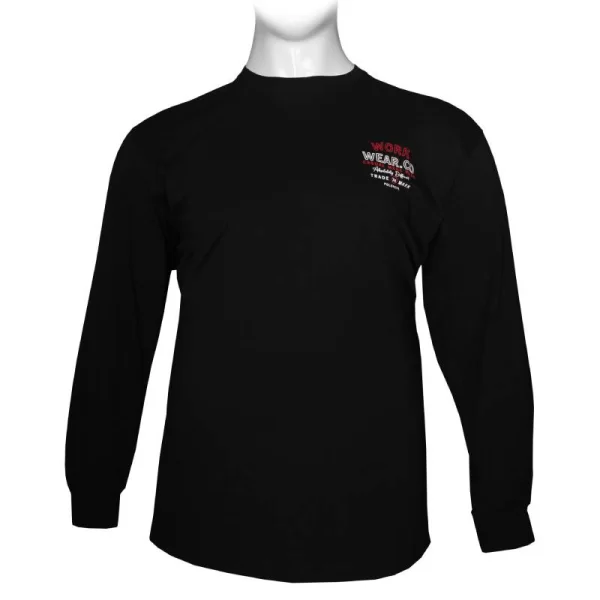 XXXL LEO Μπλούζα λαιμόκοψη μακό με ανάγλυφη μεταξοτυπία by Leo collection - Black