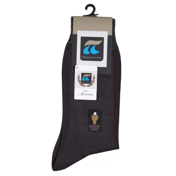 XXXL LEO Κάλτσες με φαρδύ κουντεπιέ - ΑΝΘΡΑΚΙ