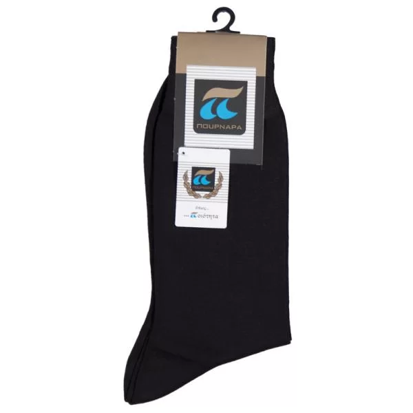 Κάλτσες βαμβακερές - ΜΑΥΡΟ