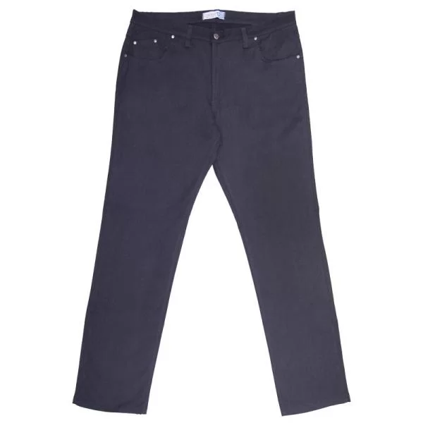 XXXL LEO Χειμερινό καπαρτινέ ελαστικό παντελόνι - ΑΝΘΡΑΚΙ