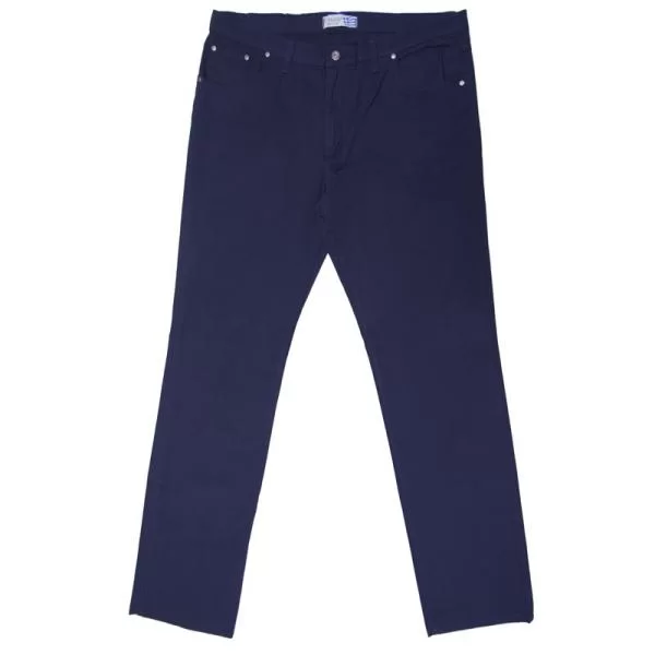 XXXL LEO Χειμερινό καπαρτινέ ελαστικό παντελόνι - ΜΠΛΕ