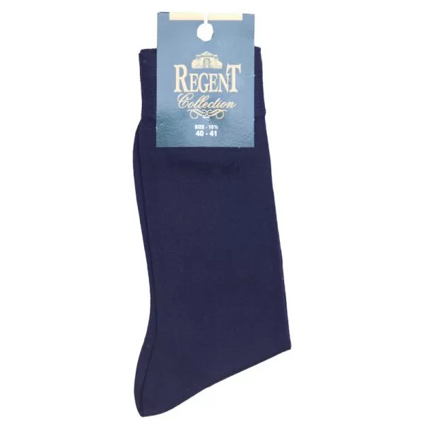 XXXL LEO Κάλτσα μονόχρωμη κλασσική - ΜΠΛΕ