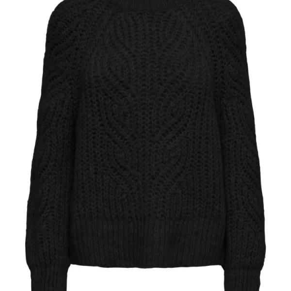 ΠΛΕΚΤΟ HIGHNECK ONLY RUBY LS BLACK ONLY