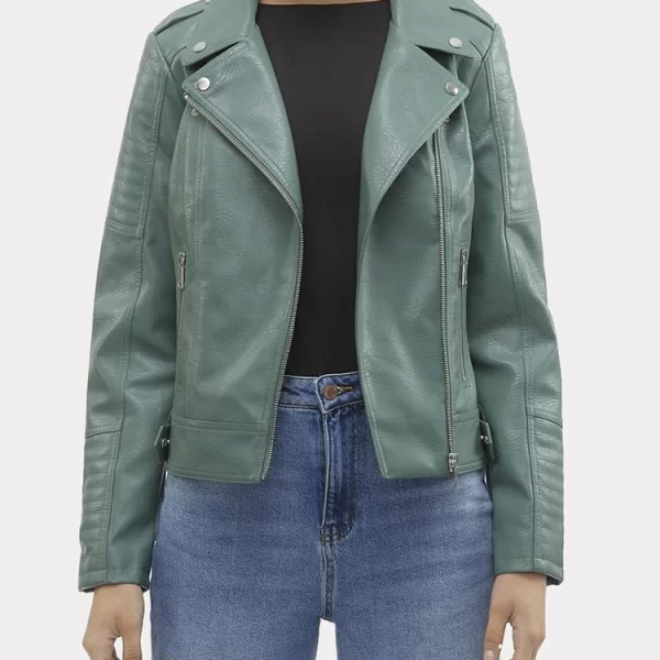 SHORT COATED JACKET VERO MODA KERRIULTRA DARK FOREST VERO MODA