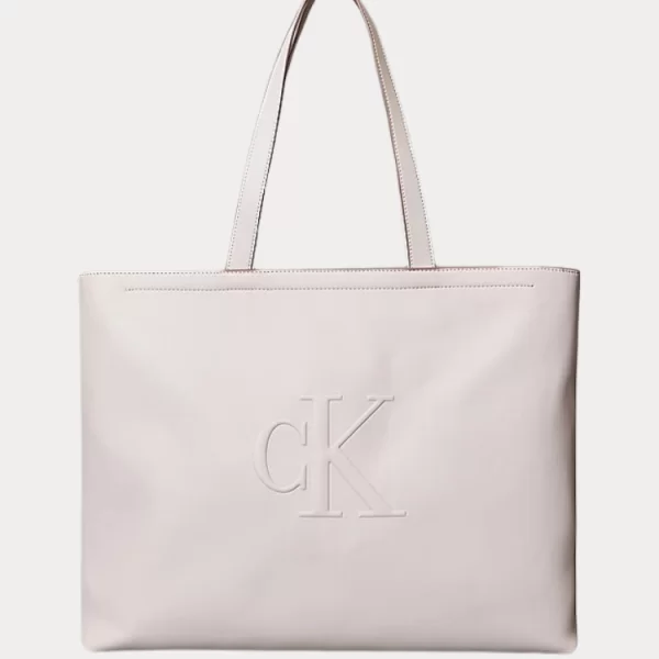 ΤΣΑΝΤΑ CALVIN KLEIN SCULPTED SLIM TOTE WIND CHIME CALVIN KLEIN