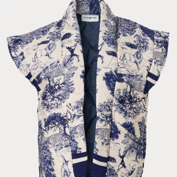 ΓΙΛΕΚΟ CACHE CACHE BLUE/BEIGE CACHE CACHE