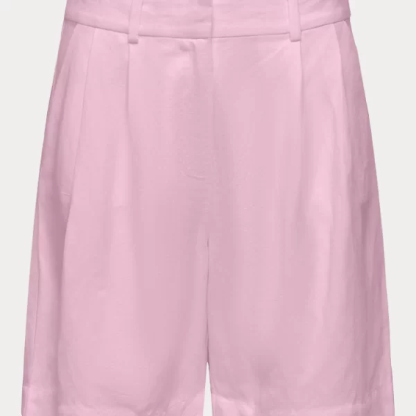 ΒΕΡΜΟΥΔΑ ONLY WINDY LIFE HW LINEN BLEND TLR ROSEATE SPOONBILL ONLY