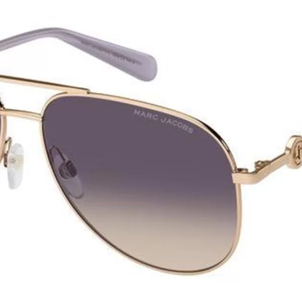 ΓΥΑΛΙΑ ΗΛΙΟΥ MARC JACOBS METAL GOLD/PURPLE MARC JACOBS