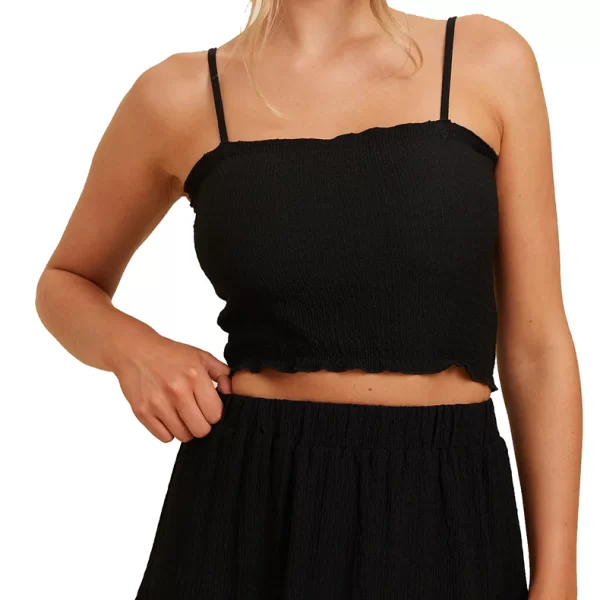 TOP RUT & CIRCLE SASHA BLACK RUT&CIRCLE