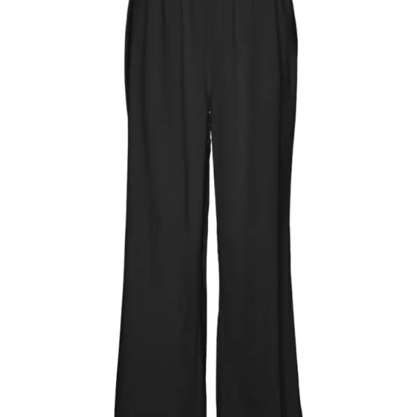 Vero Moda ΠΑΝΤΕΛΟΝΙ VERO MODA VMCARMEN HW PALAZZO PANT BLACK VERO MODA