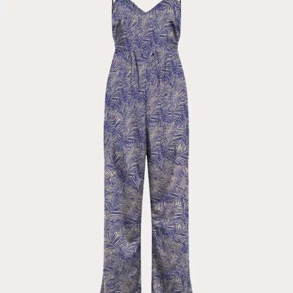 ΟΛΟΣΩΜΗ ONLY NOVA LIFE VIS MALI JUMPSUIT AOP SKIPPER BLUE /VACAY ONLY