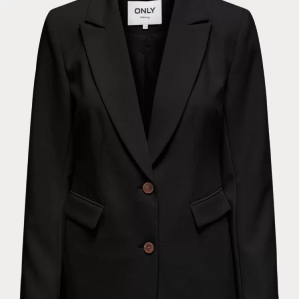Only ΣΑΚΑΚΙ ONLY RAVEN LIFE L/S FIT BLAZER CC TLR BLACK ONLY