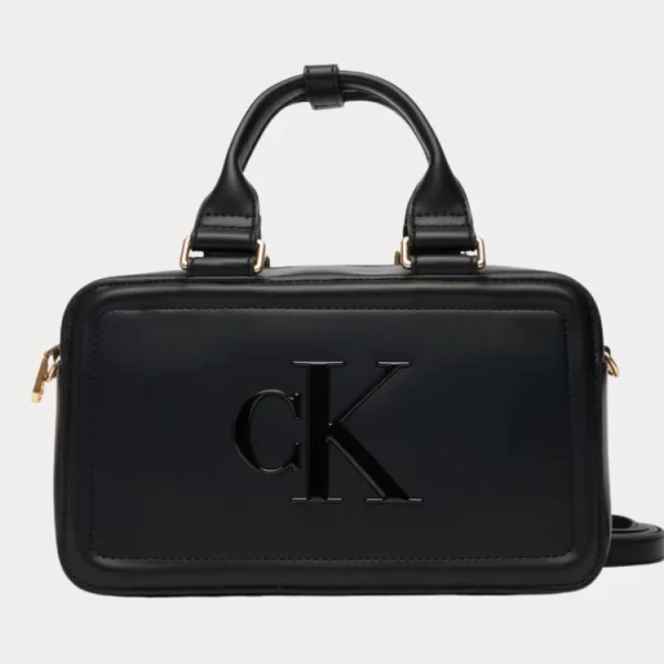 ΤΣΑΝΤΑ CALVIN KLEIN BOLD ELONGATED BLACK CALVIN KLEIN
