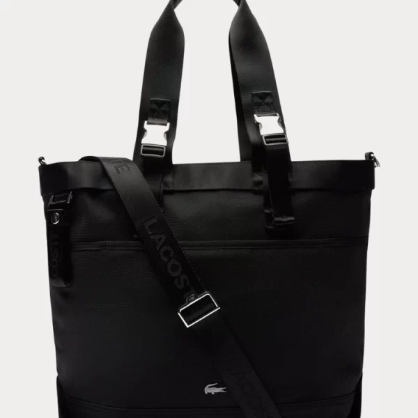 ΤΣΑΝΤΑ LACOSTE BLACK LACOSTE