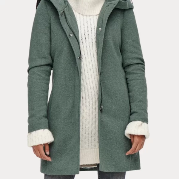 ΠΑΛΤΟ ONLY SEDONA LIGHT COAT BALSAM GREEN ONLY