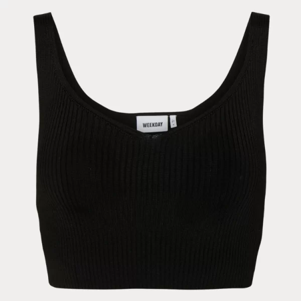 T-SHIRT/ TOP WEEKDAY BLACK WEEKDAY