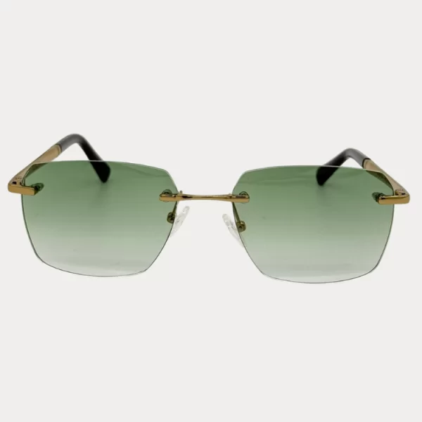 ΓΥΑΛΙΑ ΗΛΙΟΥ RIMLESS HANOK VECTOR GREEN HANOK