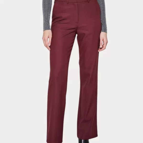 ΠΑΝΤΕΛΟΝΙ ONLY NABI MW FLARED PANT TAWNY PORT / RED ONLY