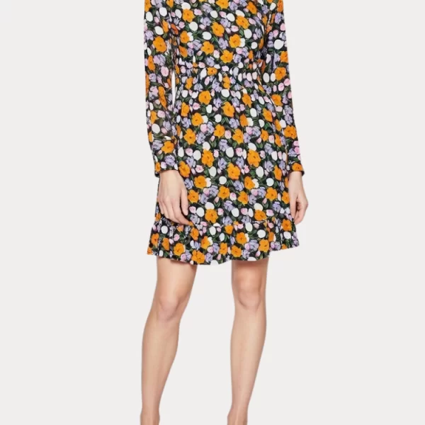 ΦΟΡΕΜΑ ONLY SIA L/S SMOCK DRESS VIOLET ONLY