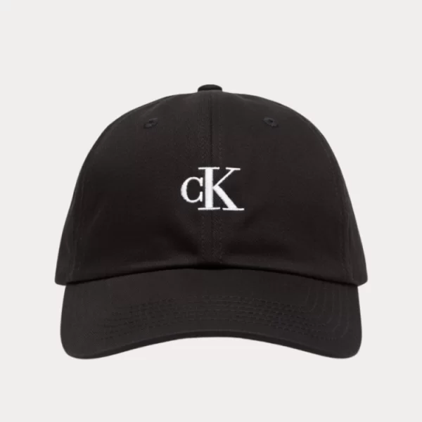 ΚΑΠΕΛΟ CALVIN KLEIN MONOGRAM EMBROIDERY CAP BLACK CALVIN KLEIN