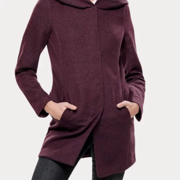 ΠΑΛΤΟ ONLY SEDONA LIGHT COAT CHOCOLATE TRUFFLE ONLY