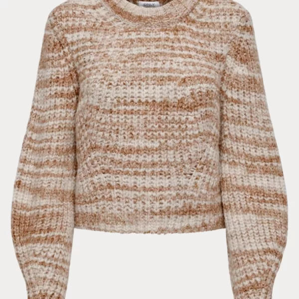 ΠΛΕΚΤΟ ONLY CARMA L/S PULLOVER CC KNT PUMICE STONE ONLY