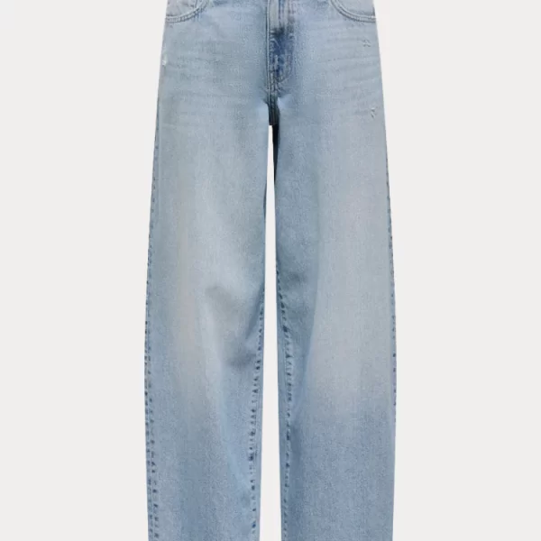 ΤΖΙΝ ONLY GIORGIA MW BAGGY STR DNM TAI518 BLUE DENIM ONLY