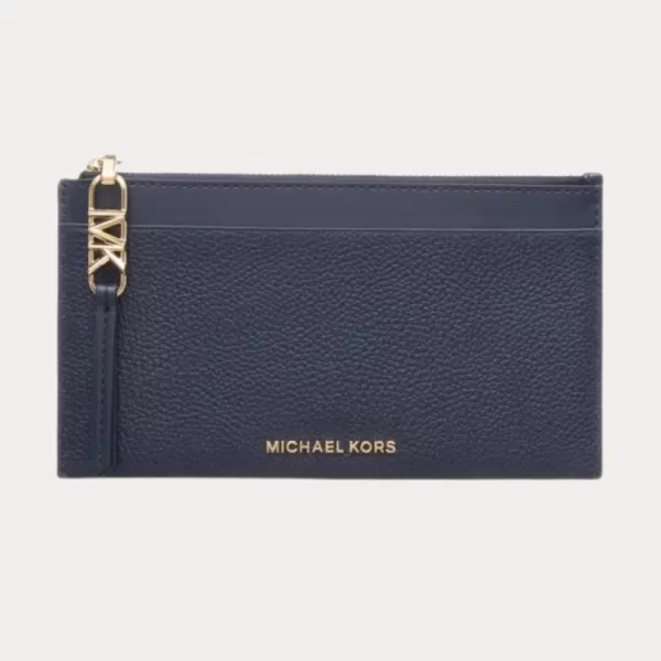ΤΣΑΝΤΑΚΙ MICHAEL KORS LEATHER NAVY MICHAEL KORS