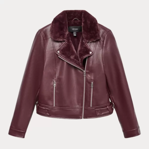 JACKET VERO MODA HAILEY SHORT COATED JACKET WINETASTING VERO MODA